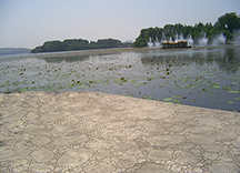 彩色壓模混凝土